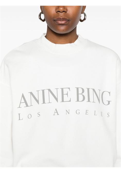 felpa jaci los angeles donna ivory ANINE BING | A-08-10134IVY1